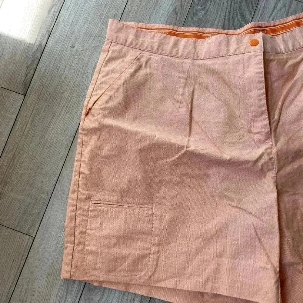 Liz Golf orange Shorts by Liz Claiborne size 20W - Picture 2 of 4